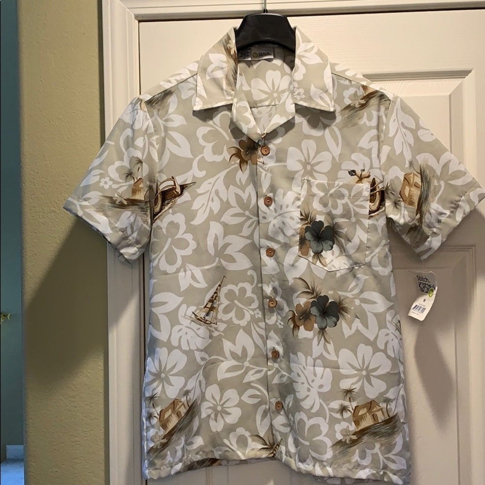 Men’s Stitch Hawaiian Shirt size Medium - Picture 3 of 9